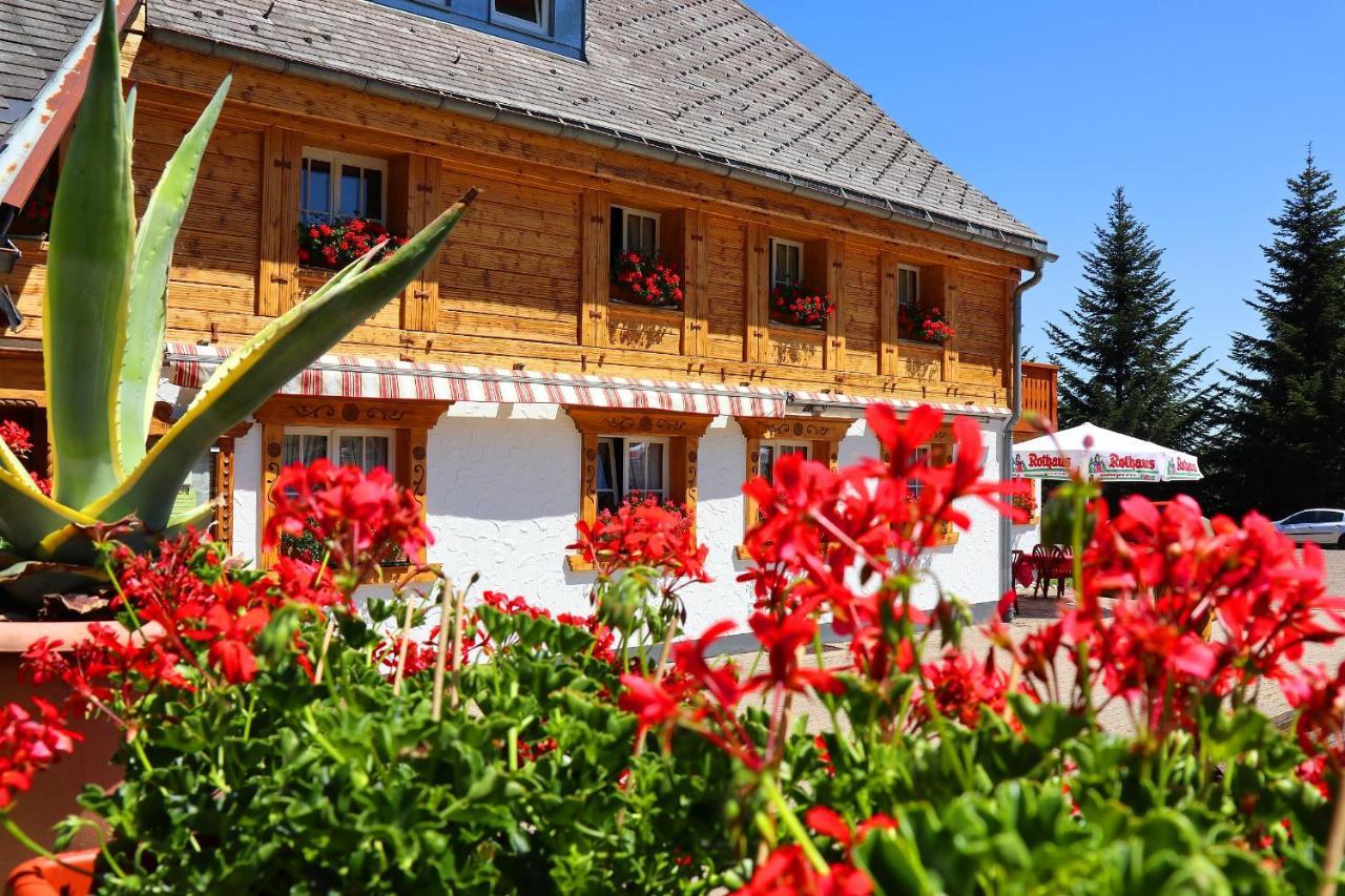 Hoehenpension Glashuette Bed&Breakfast Fruehstueckspension Hotel Garni Bonndorf im Schwarzwald Exteriér fotografie